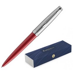 Ручка шариковая Waterman Embleme Red синяя (артикул производителя 2100326)